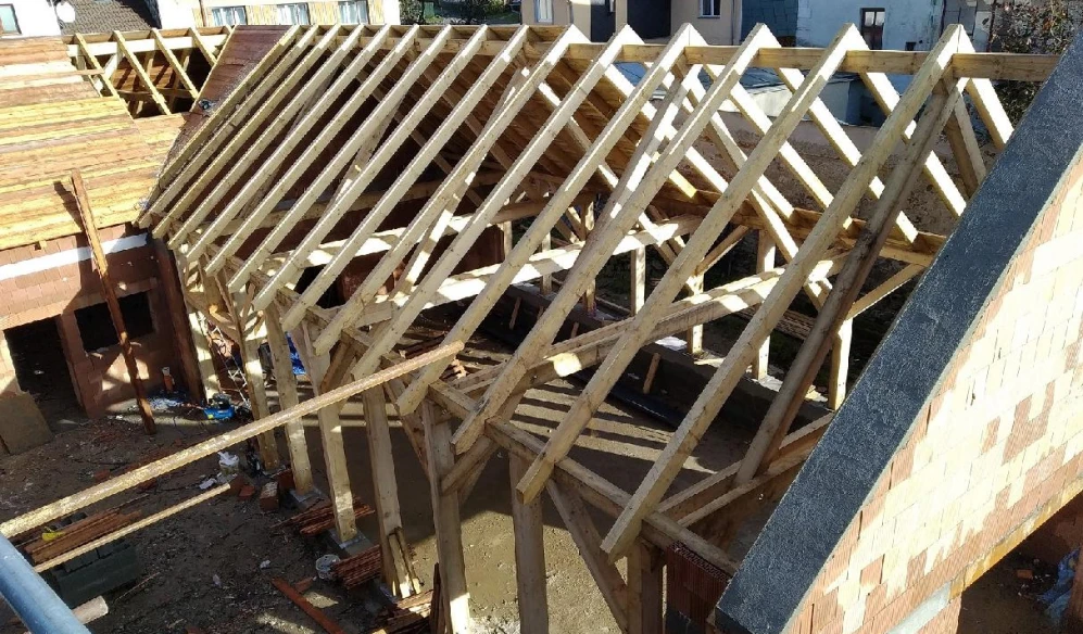 Dřevostavba skladovacího objektu